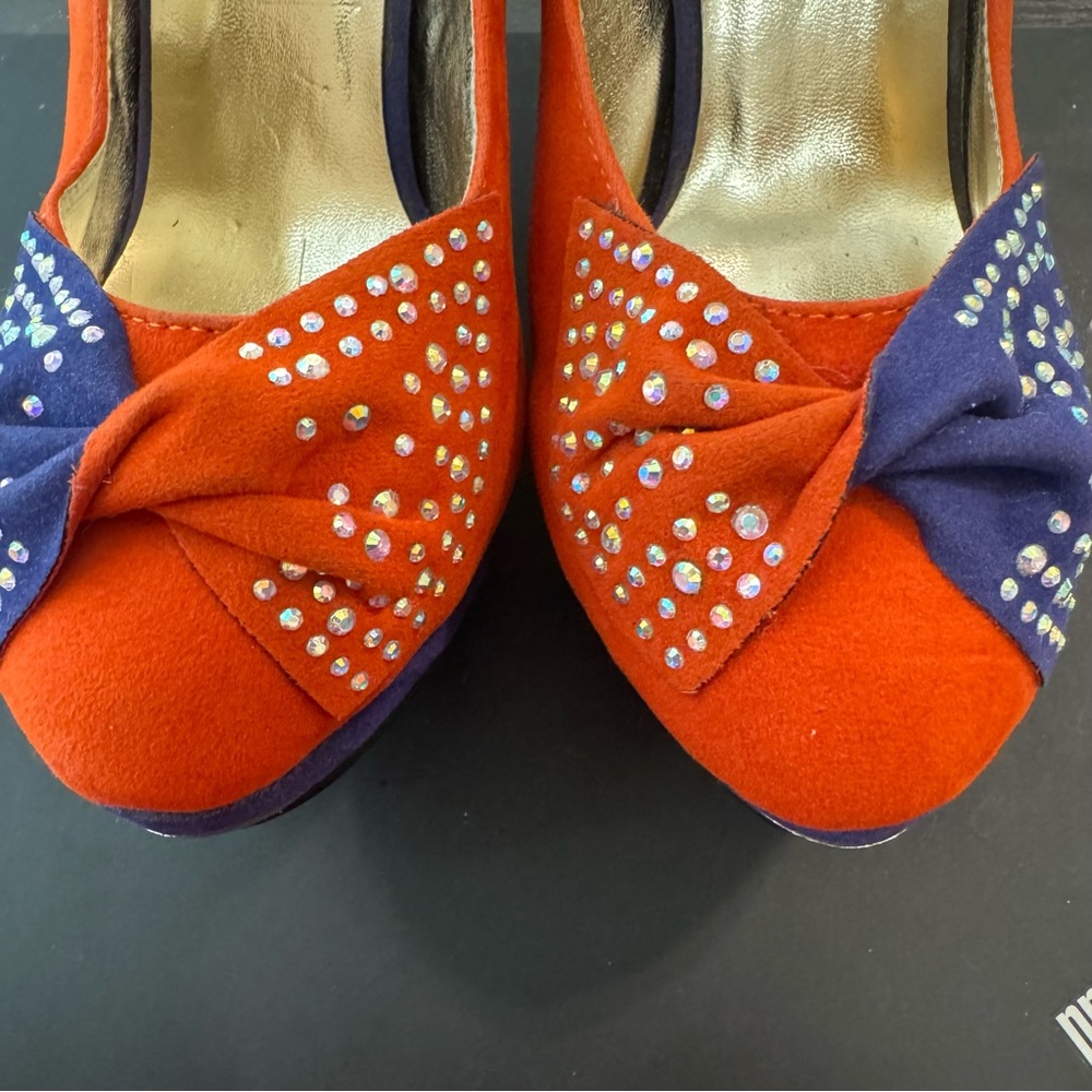 NEW Bertinni Platform Suede Stiletto Heels - Picture 5 of 16